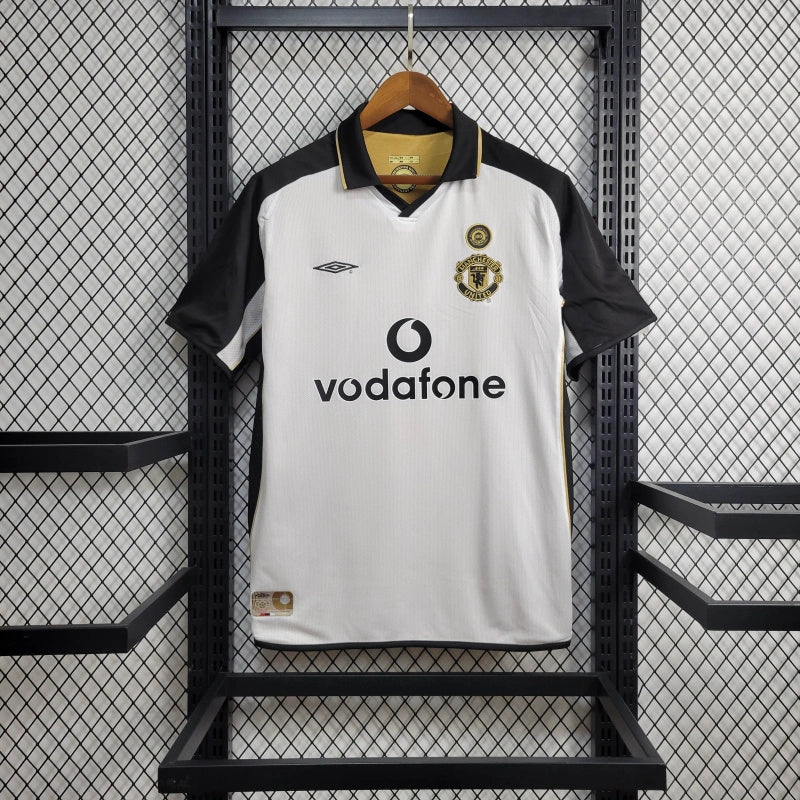 Camisa Manchester United Edição 100 Anos - DUPLA FACE -  Masculina Versão Retro