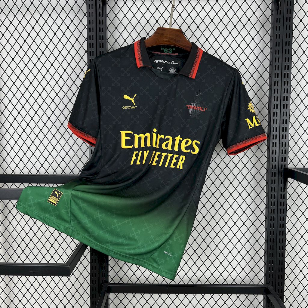 Camisa Milan Co-Branded Edition 25/26 - Torcedor Masculina