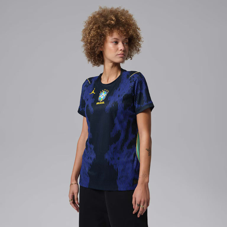 Kit 10 Camisas Femininas Brasil Torcedor e Jogador - Azul 2026/27