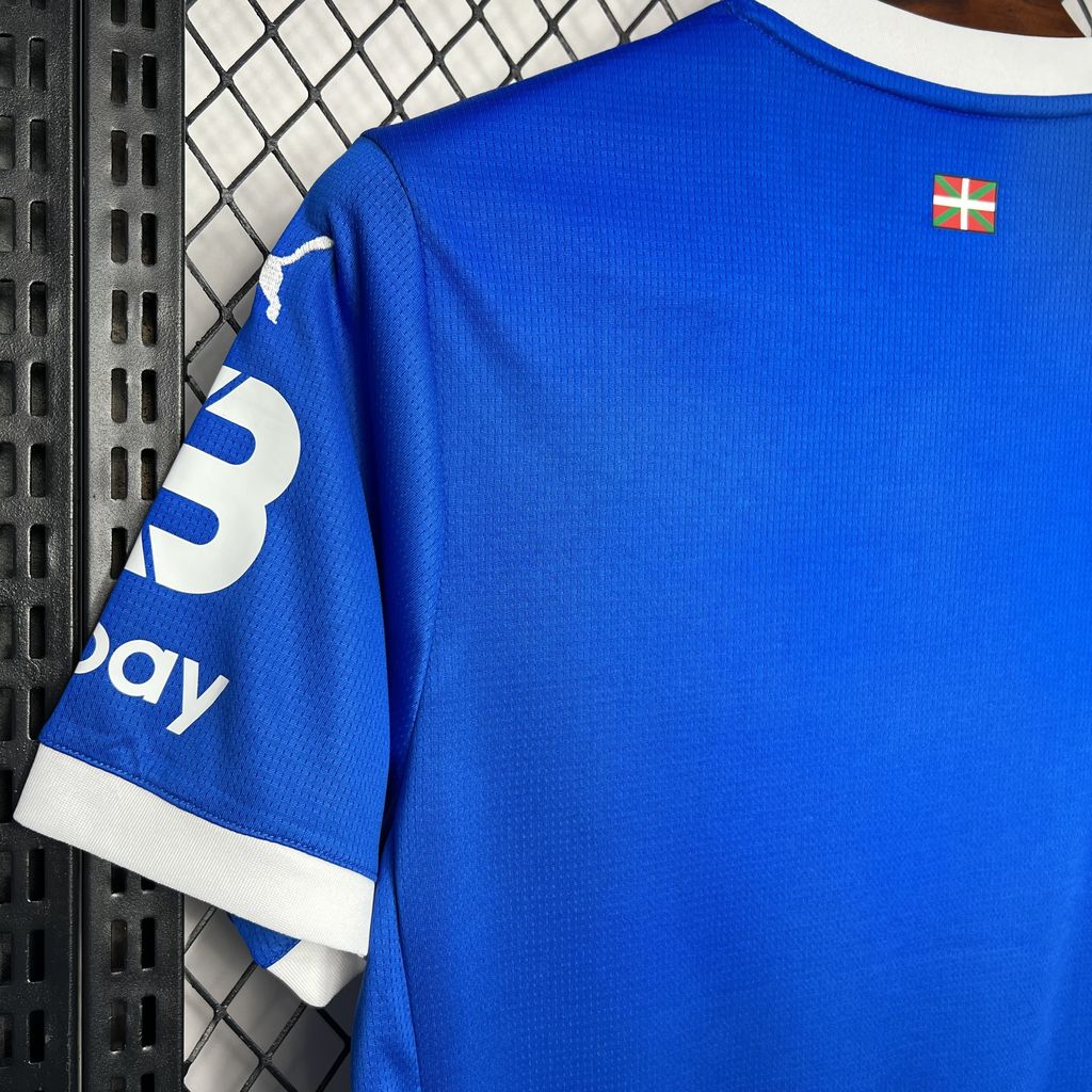 Camisa Alaves Home 24/25 - Torcedor Masculina