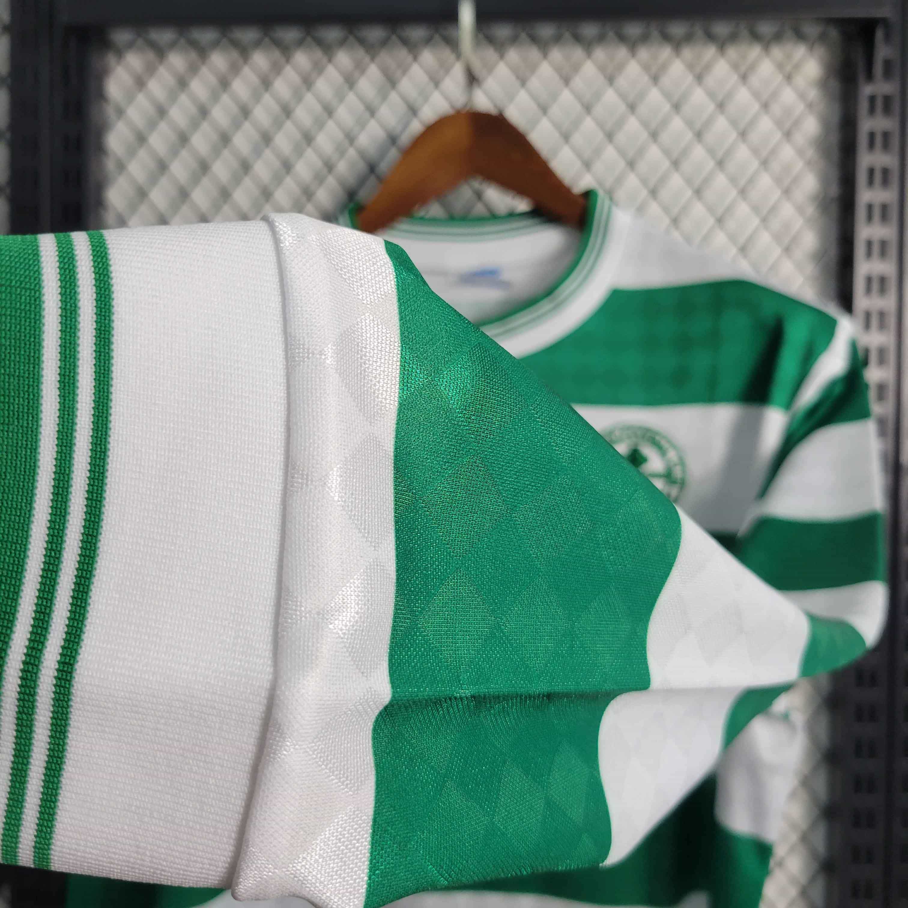 Camisa Celtic 97/98 - Versão Retro Manga Longa