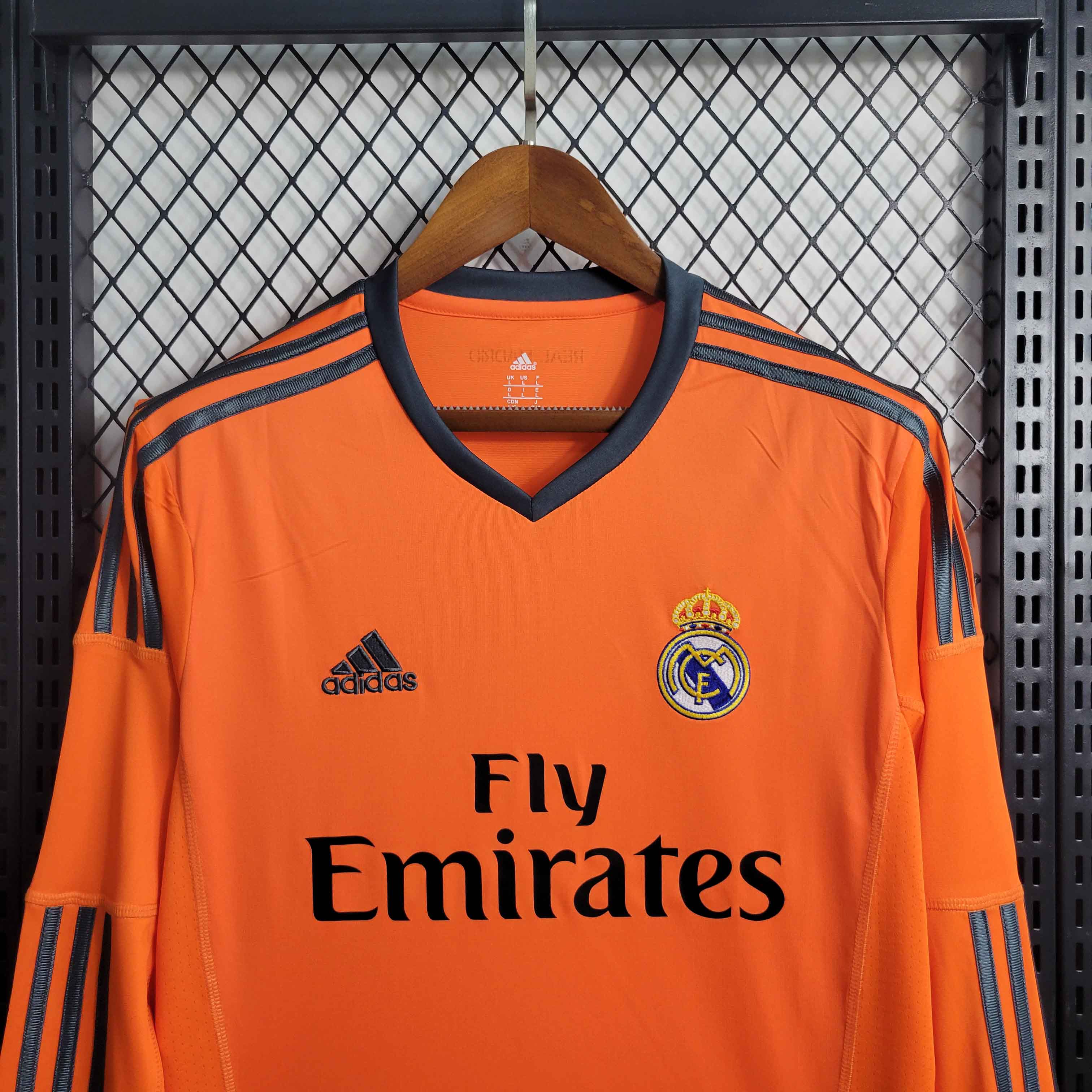 Camisa Real Madrid II 13/14 - Versão Retro Manga Longa