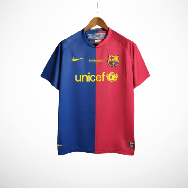 Camisa Barcelona Titular 08/09 - Versão Retrô