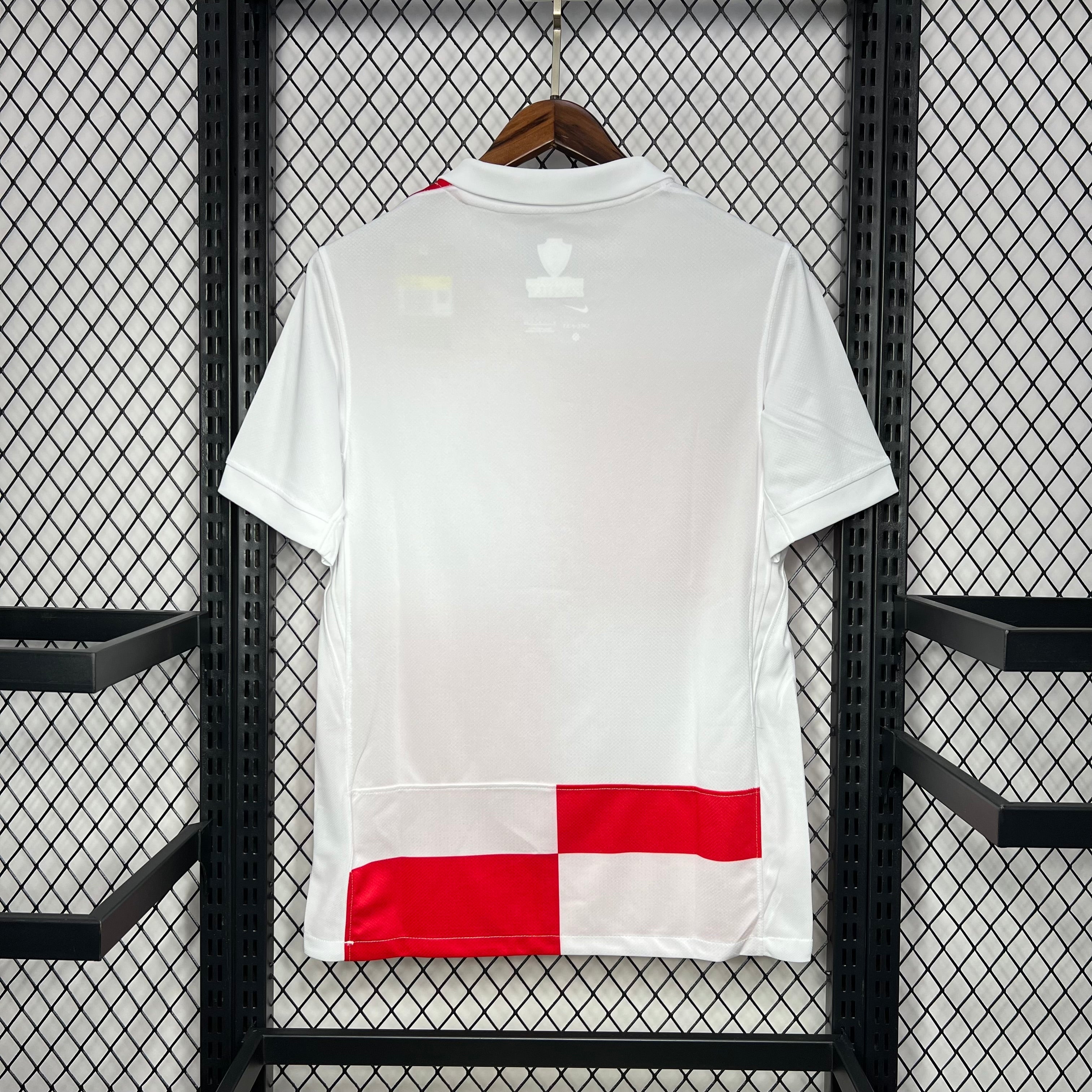 Camisa Croácia Home 24/25 - Torcedor Masculina