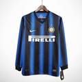 Camisa Inter de Milão Titular 10/11 - Versão Retro Manga Longa