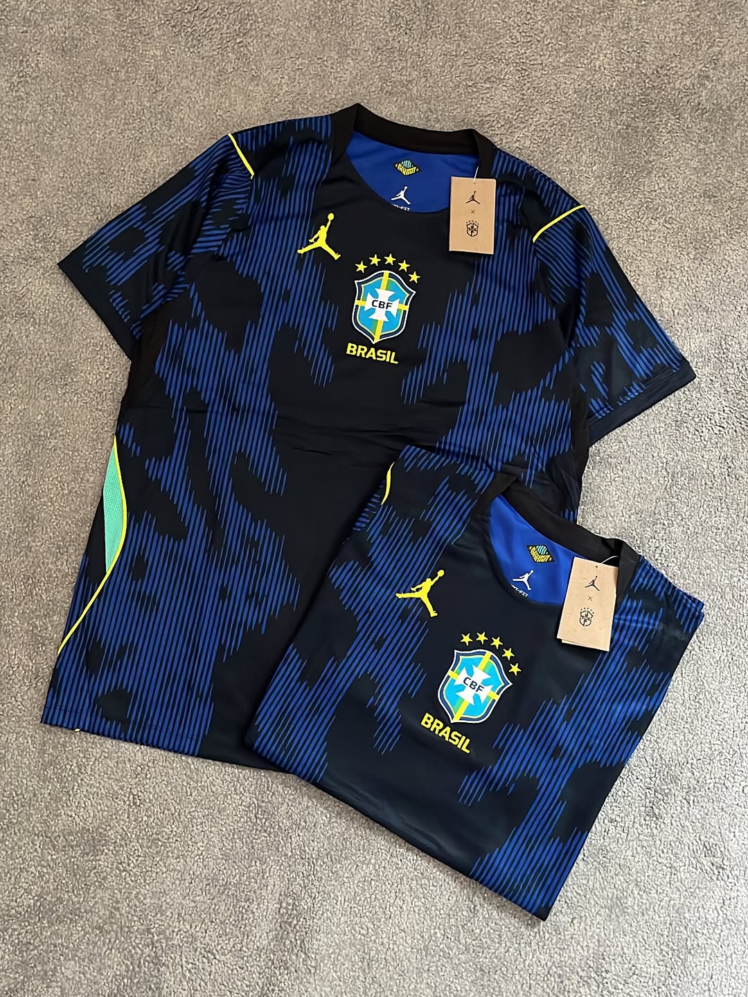 Camisa Nike CBF Brasil II x Jordan 2026/27 Torcedor Pro Masculina Dri-Fit
