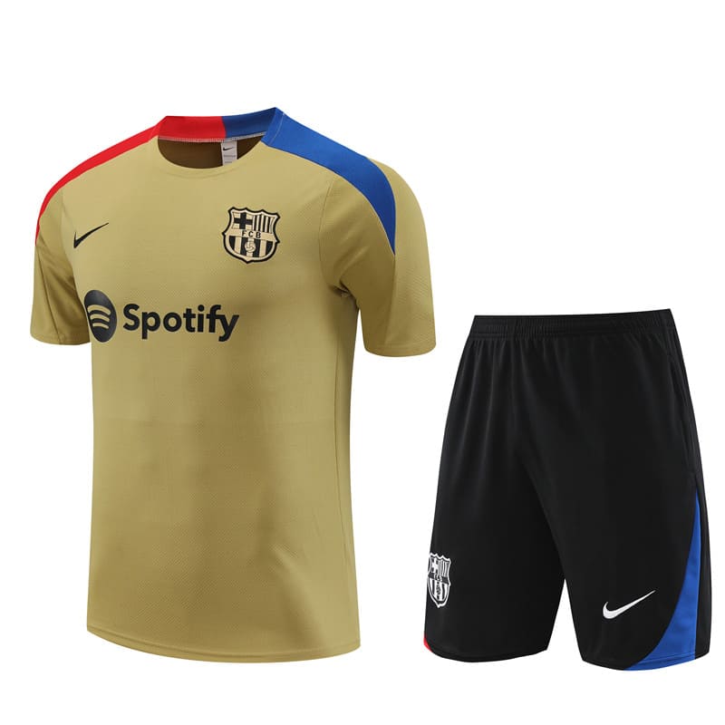 Kit Treino Barcelona 23/24 - Dourada