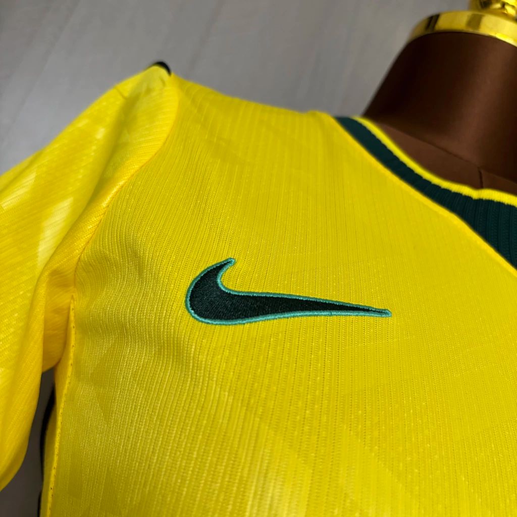 Camisa Seleção Brasil 2026 Home - Feminina - Amarela