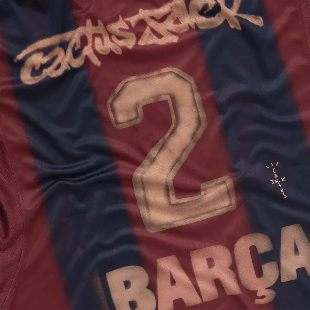 Camisa Travis Scott x Nike Barcelona Retro 2000/01 Home