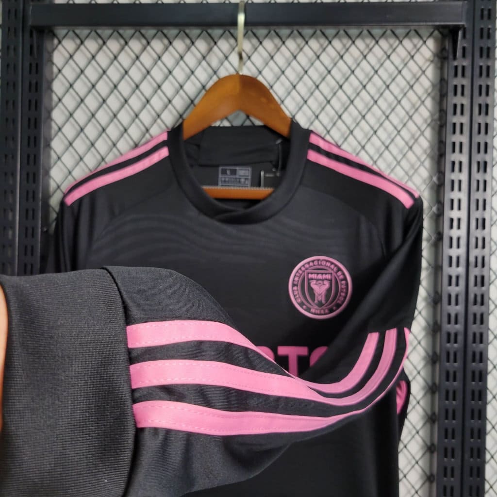 Camisa Inter Miami Home Manga Longa 23/24 - Versão Torcedor
