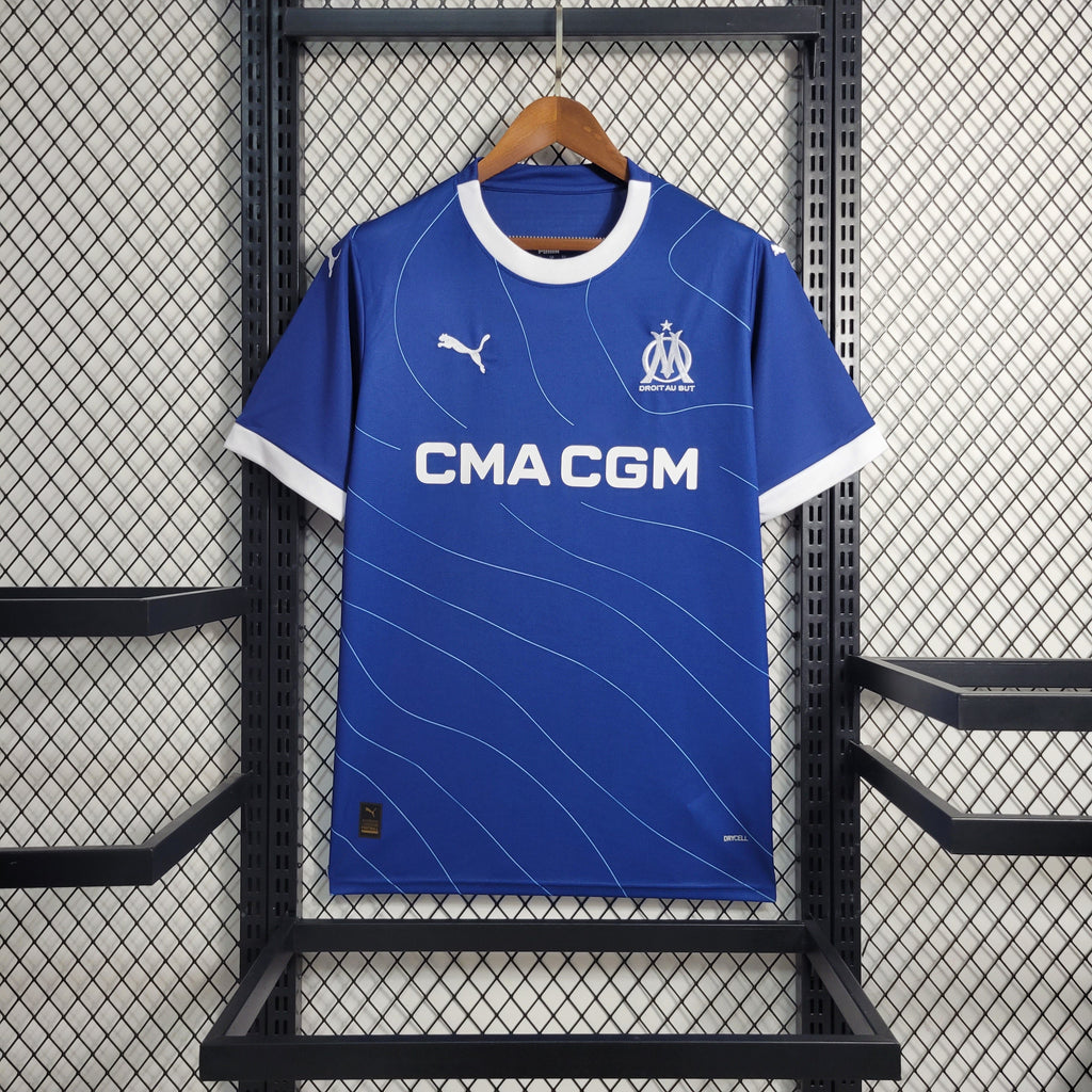 Camisa Olympique de Marseille Away  23/24 - Puma Torcedor Masculina