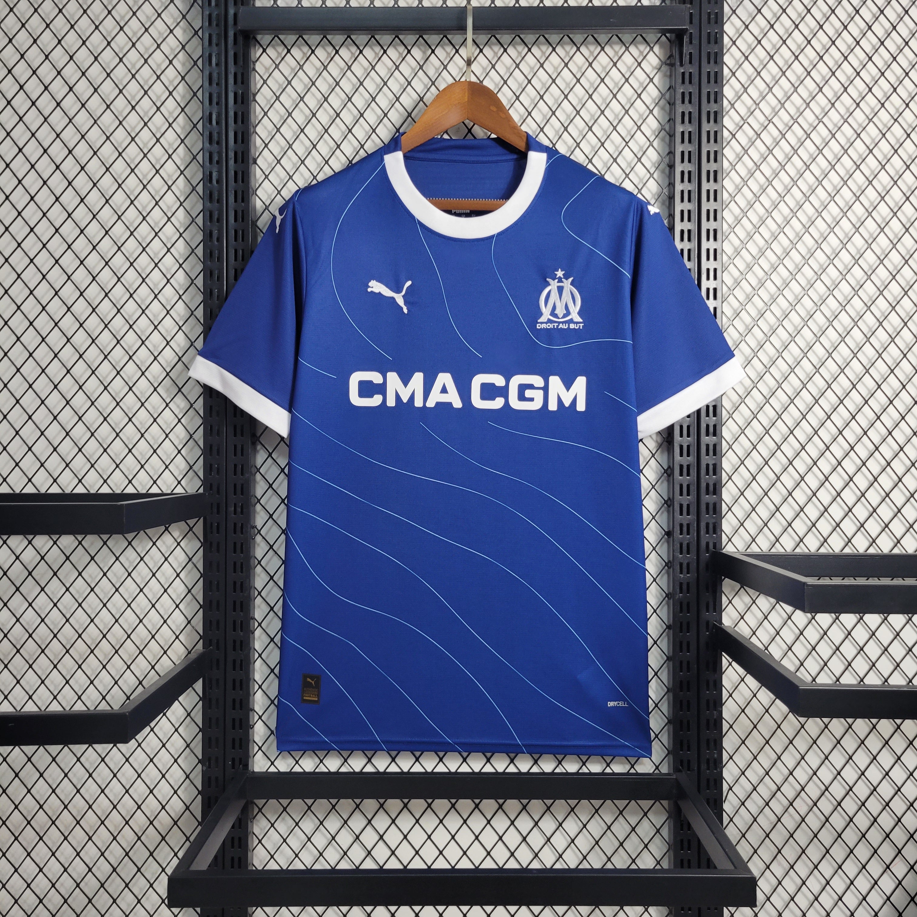 Camisa Olympique de Marseille Away  23/24 - Puma Torcedor Masculina