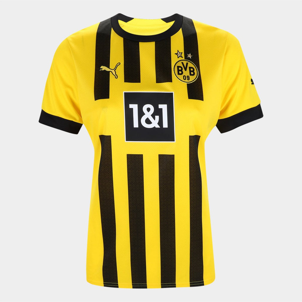 Camisa Borussia Dortmund Titular 22/23 - Versão Feminina