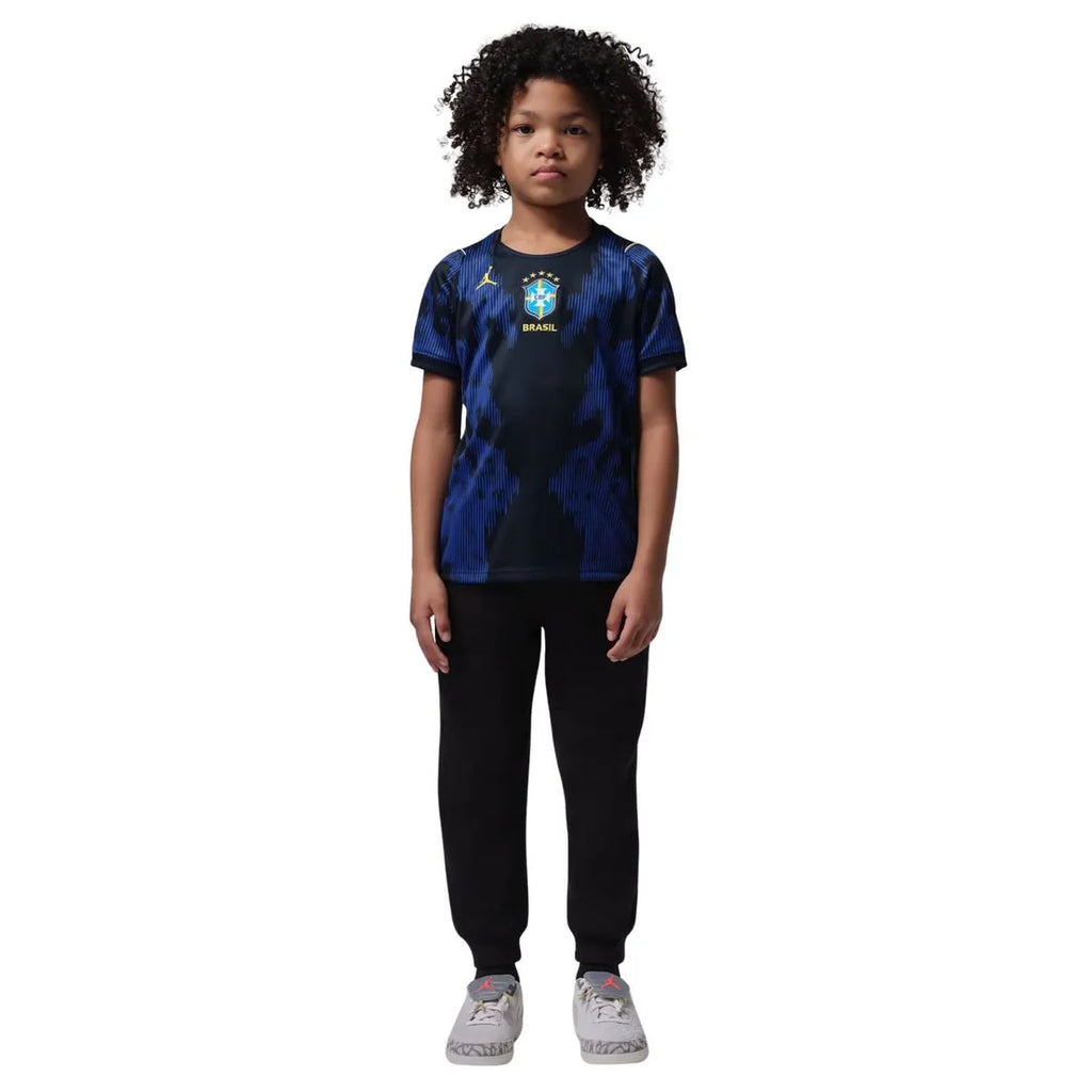 Kit Família 3 Camisa Brasil Torcedor Azul 2026/27