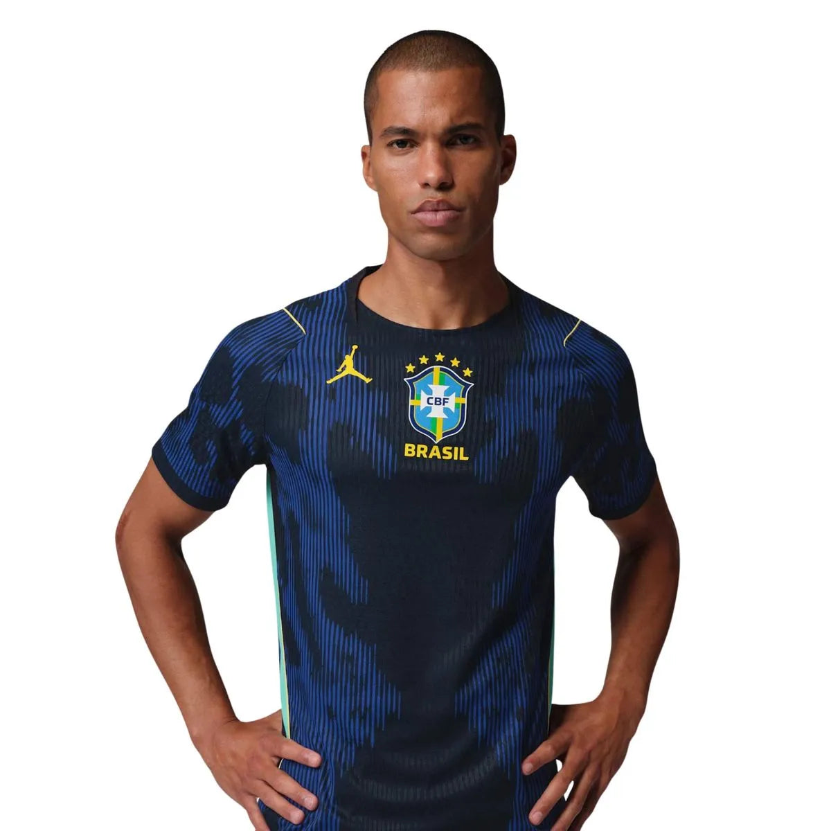 Camisa Brasil Jogador Azul 2026 Masculina