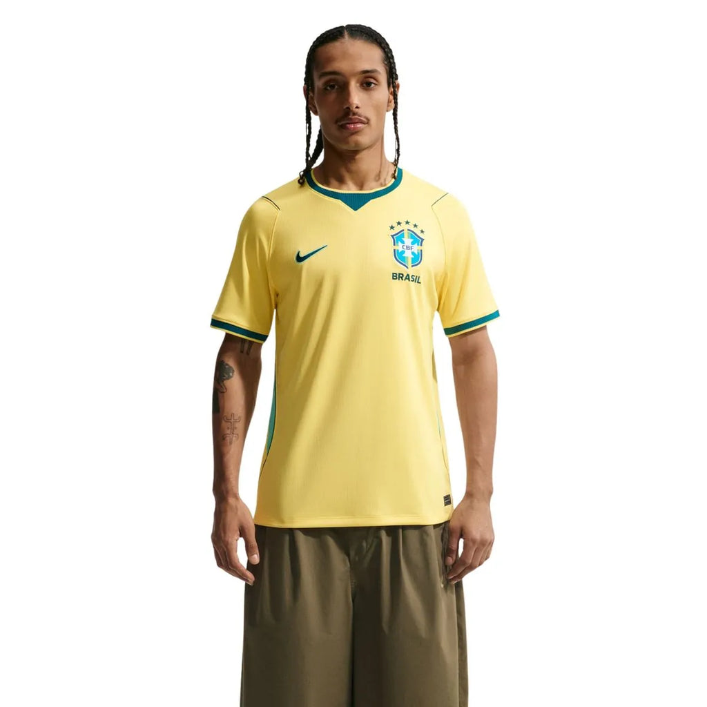 Kit 10 Camisas Masculinas Brasil Torcedor e Jogador - Amarela 2026