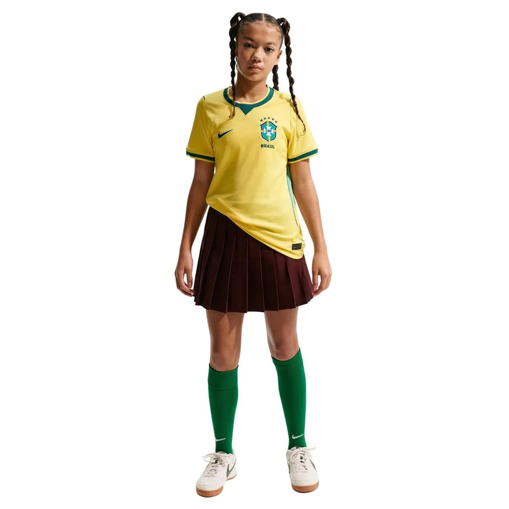Kit Família 3 Camisa Brasil Torcedor Amarela 2026/27