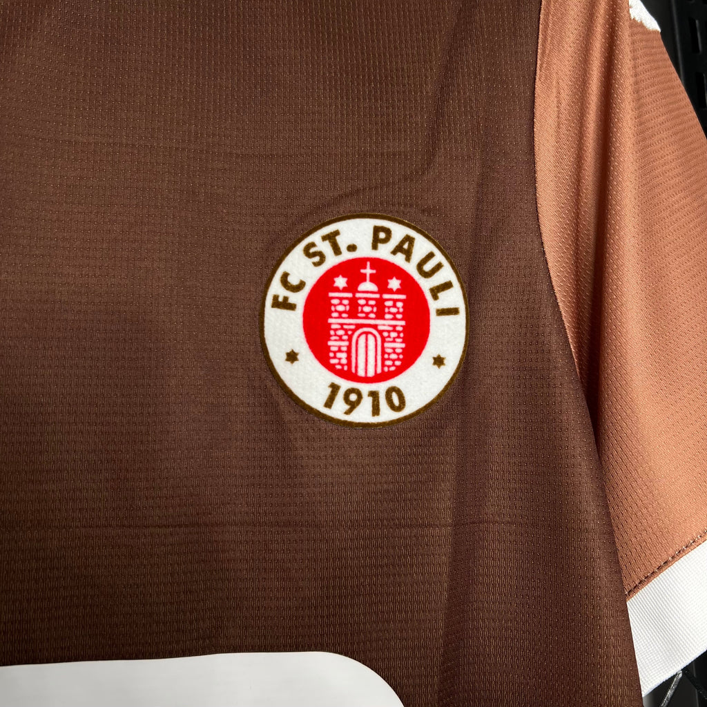 Camisa FC St. Pauli Home 24/25 - Torcedor Masculina