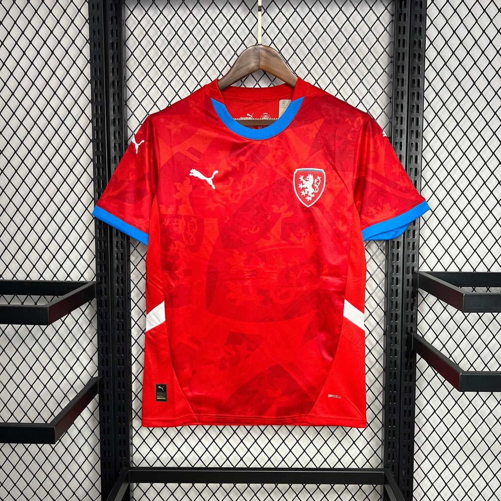 Camisa República Tcheca Home 24/25 - Versão Torcedor