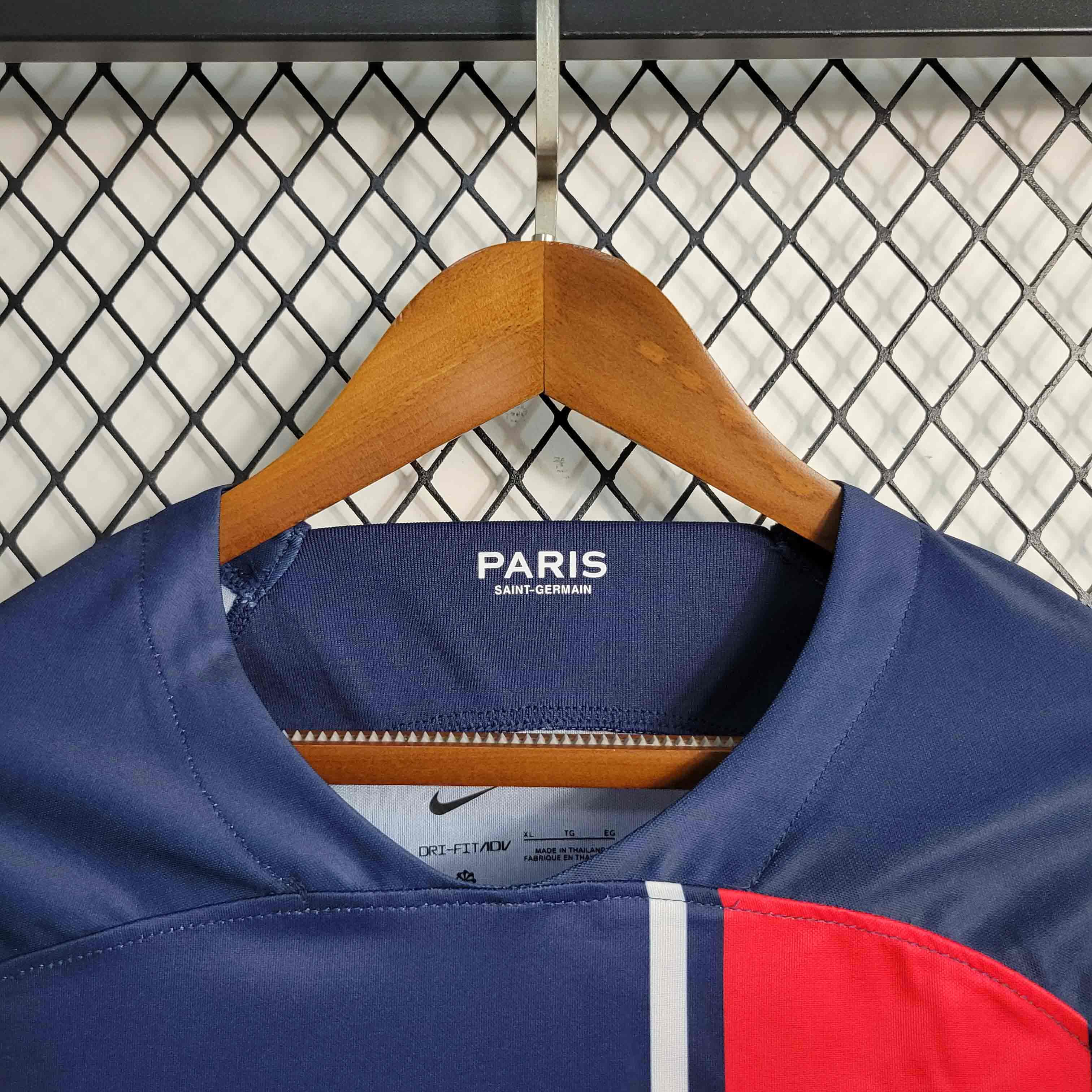Camisa PSG Home Manga Longa 23/24 - Versão Torcedor