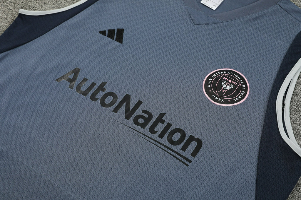 Kit Treino Regata Inter Miami 23/24 - Cinza