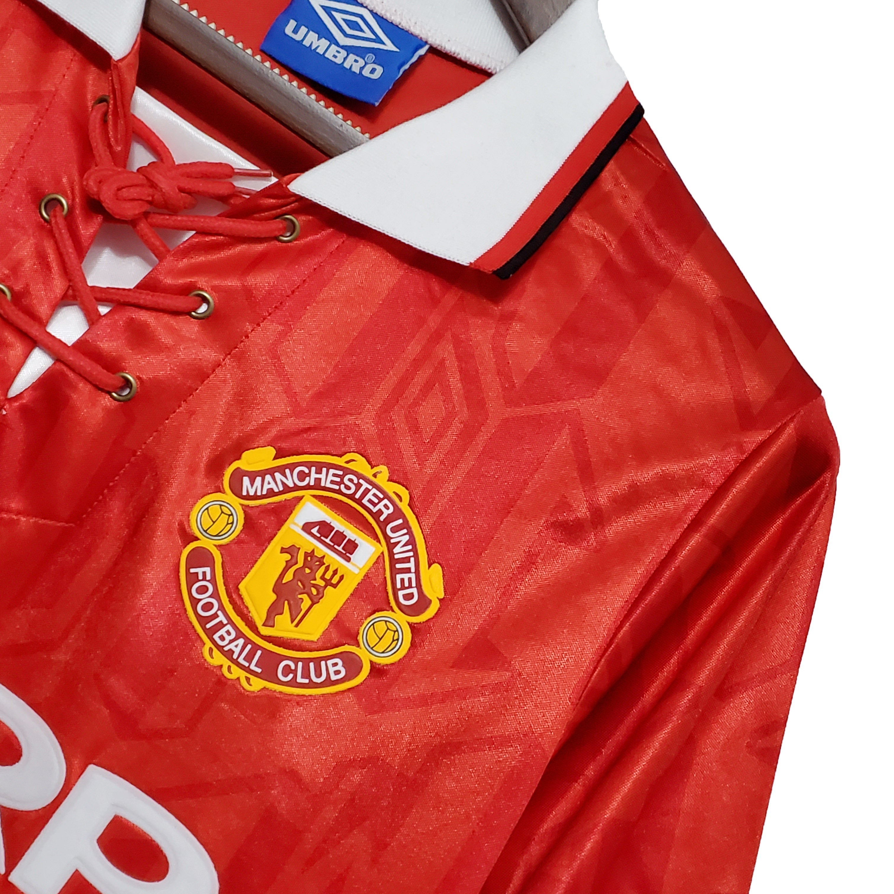 Camisa Manchester United 1992 - Versão Retro