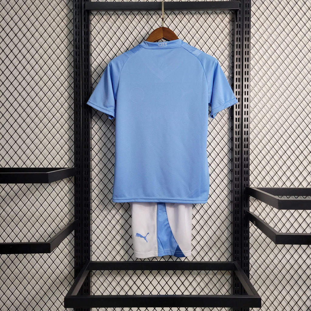 Kit Infantil Manchester City Titular 23/24