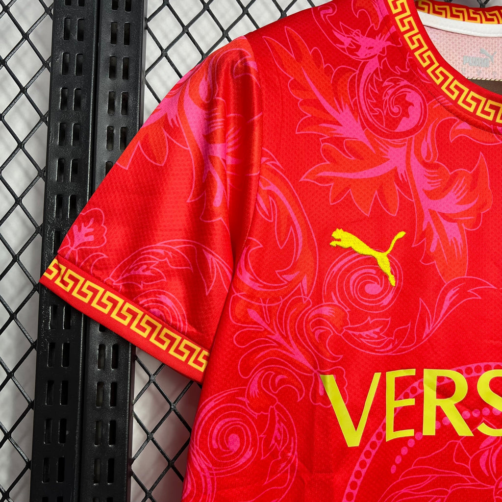 Camisa Itália Versace Co-Branded Edition 22/23 - Torcedor Masculina