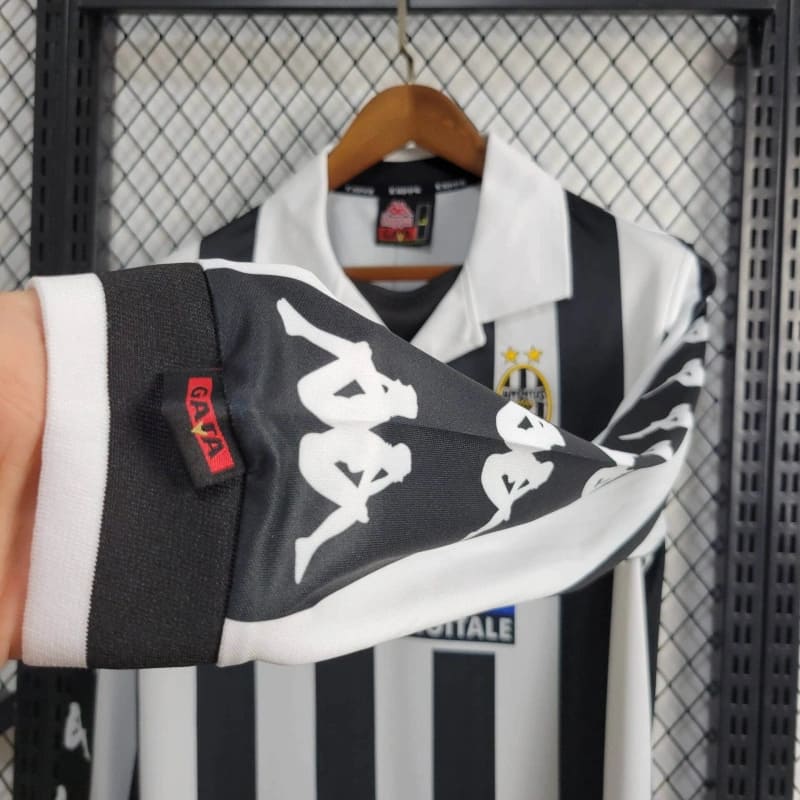 Camisa Juventus 99/00 - Versão Retro Manga Longa