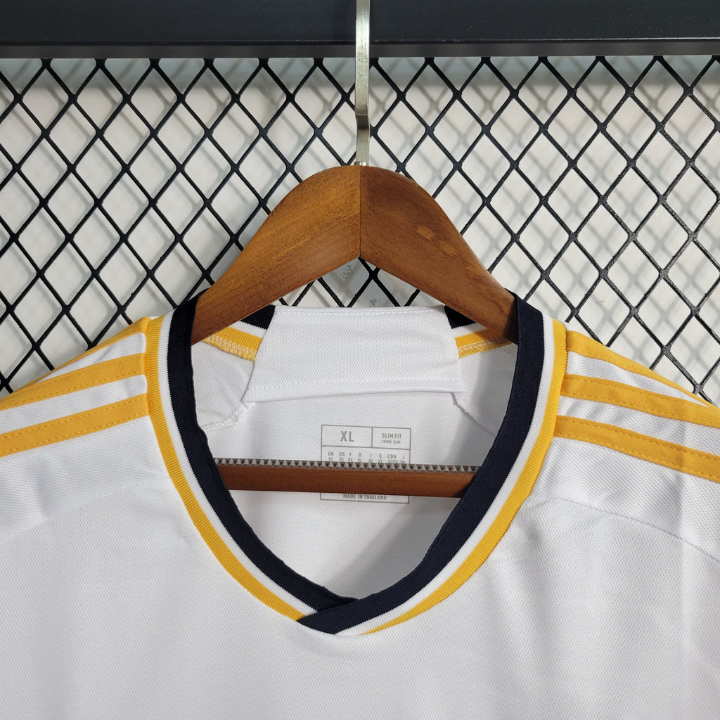 Camisa Real Madrid Home Manga Longa 23/24 - Adidas Torcedor Masculina - Torcedor