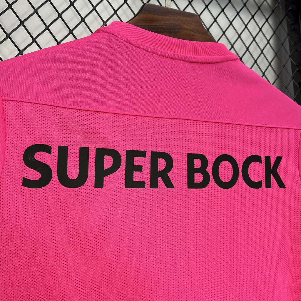 Camisa Sporting Outubro Rosa 24/25 - Nike Torcedor Masculina
