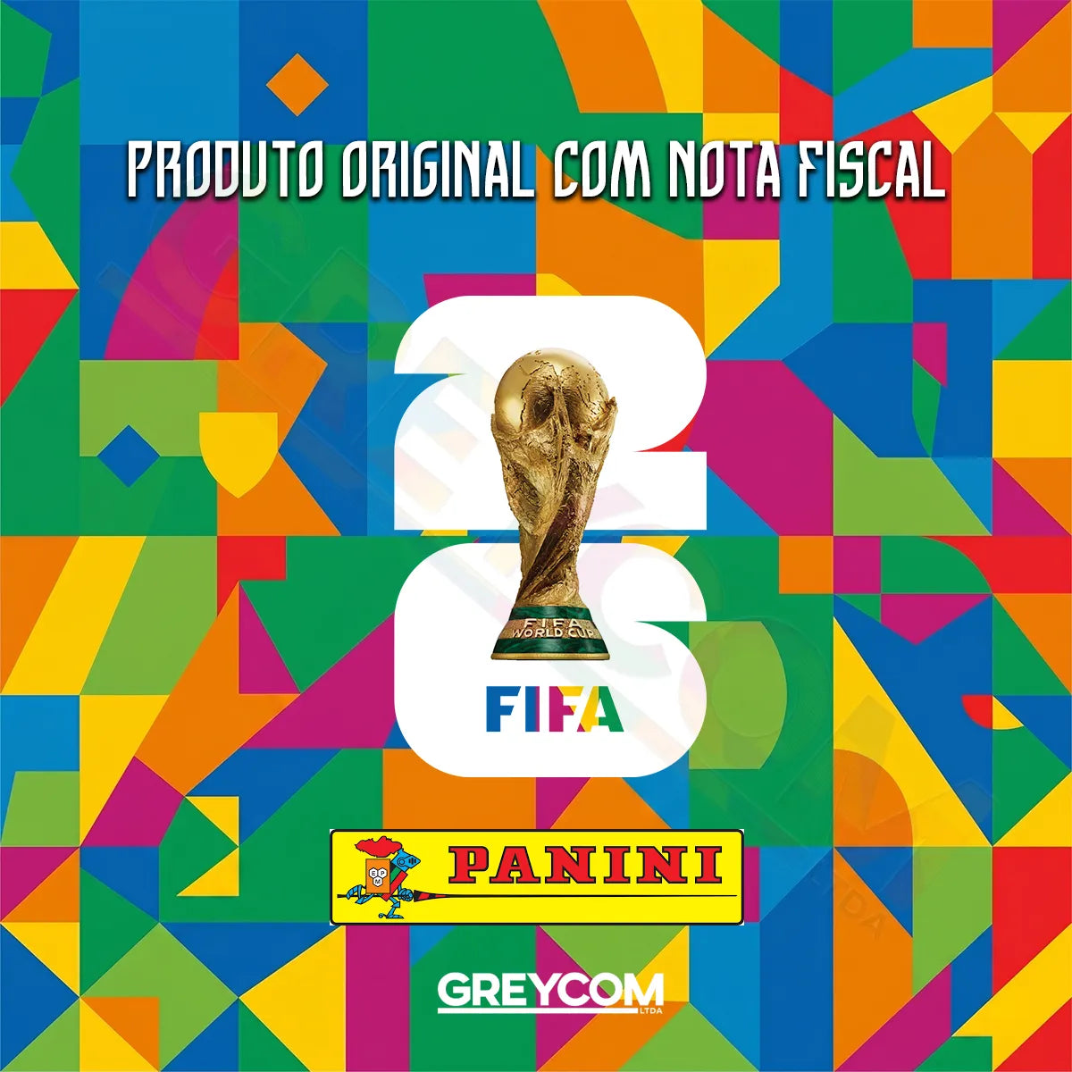 Copa Mundo 26 Album Capa Mole +7 Envelopes Fifa World Cup 26