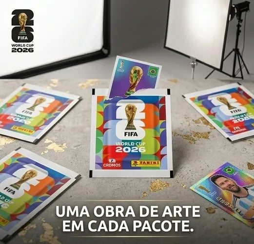 Copa Do Mundo 2026, Completo C/ Todas As Figurinhas P/ Colar