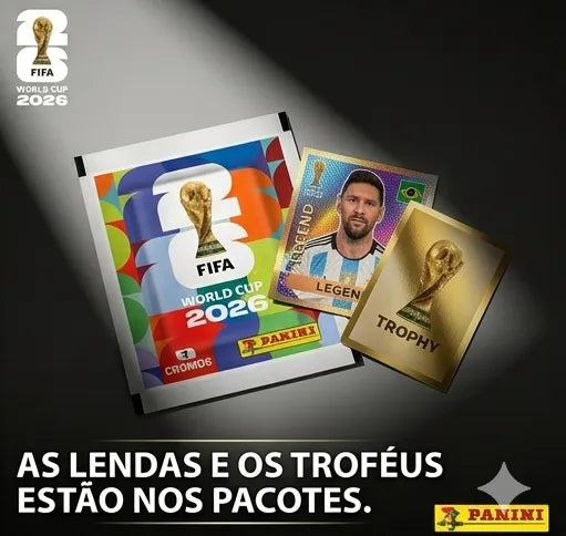 Copa Do Mundo 2026, Completo C/ Todas As Figurinhas P/ Colar