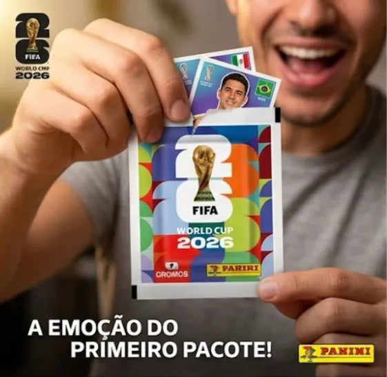 Copa Do Mundo 2026, Completo C/ Todas As Figurinhas P/ Colar