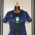Camisa Futebol Brasil Copa do Mundo 26/27 II Torcedor Azul Feminina