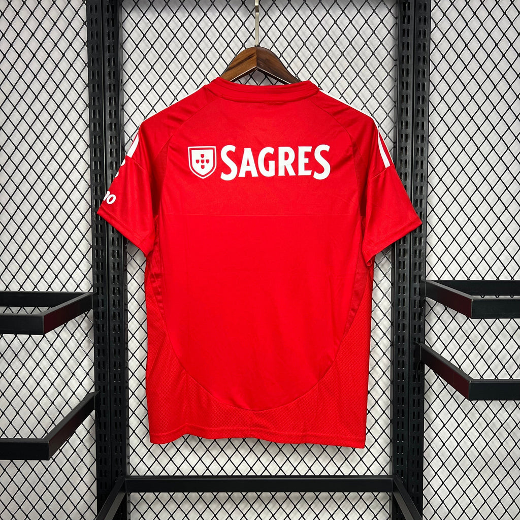 Camisa Benfica Home 24/25 - Adidas Torcedor Masculina