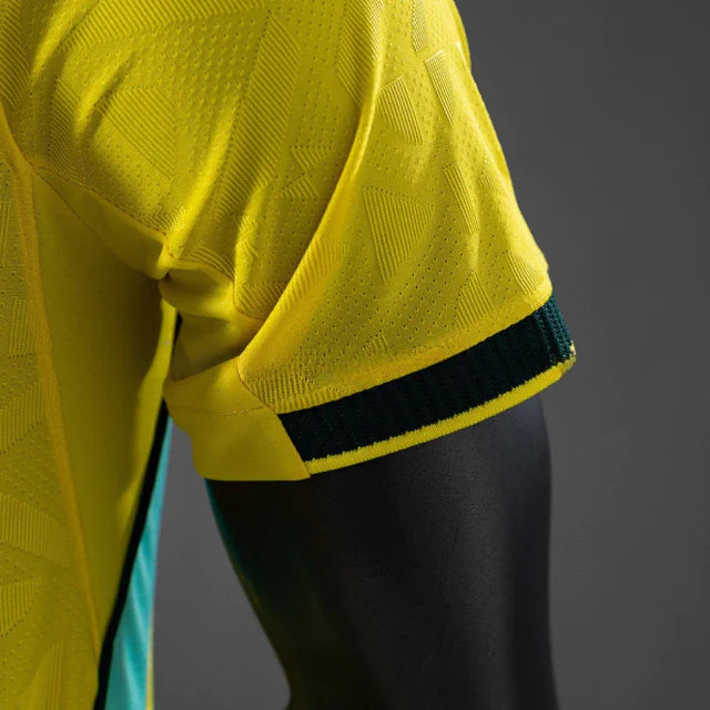 Camisa Futebol Brasil Copa do Mundo 2026 I Jogador Amarela Masculina