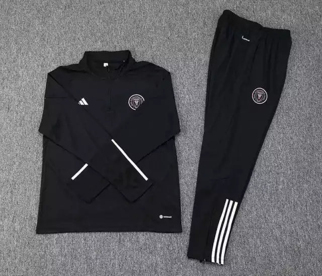 Conjunto Frio de Treino Preto do Inter Miami 23/24