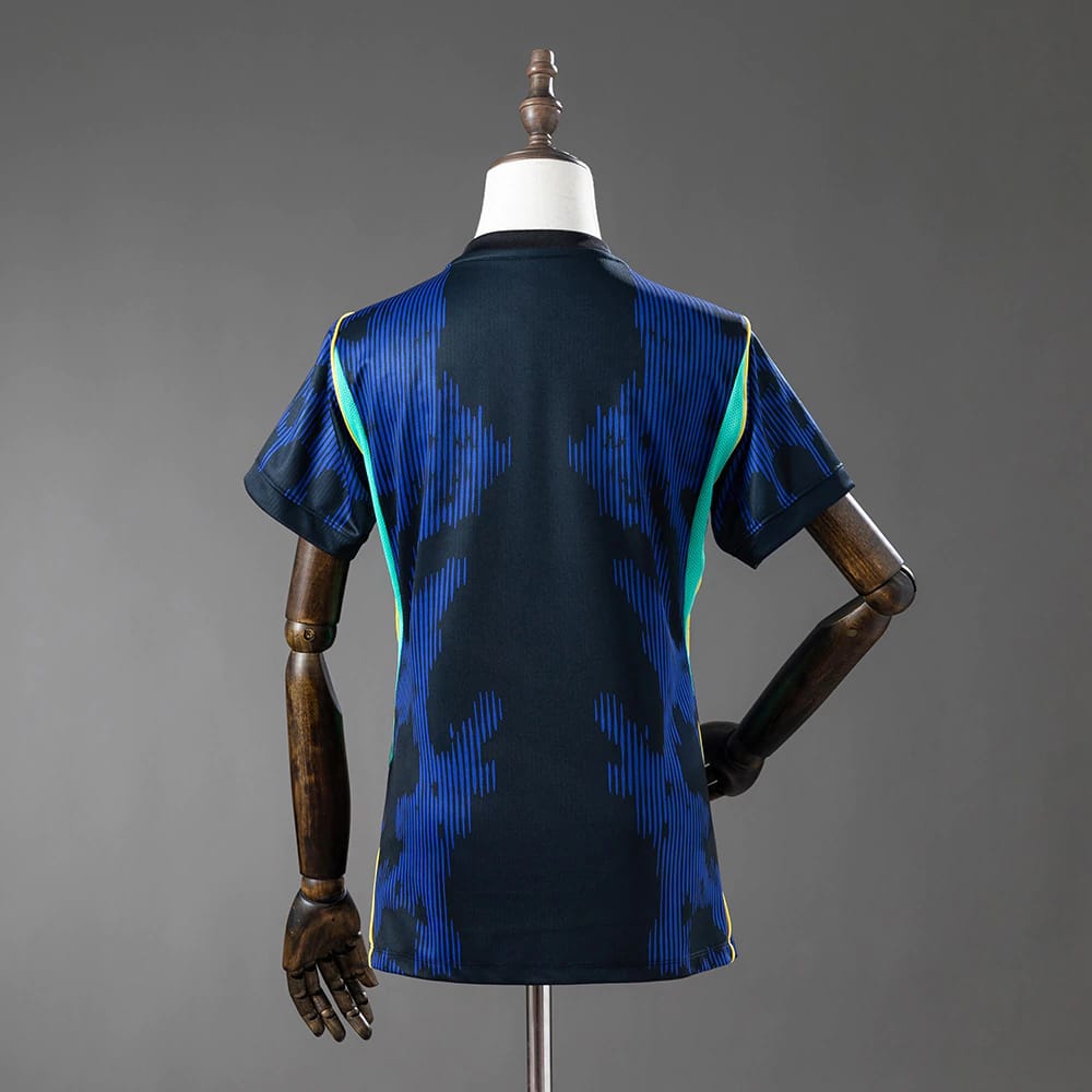 Camisa Futebol Brasil Copa do Mundo 26/27 II Torcedor Azul Feminina