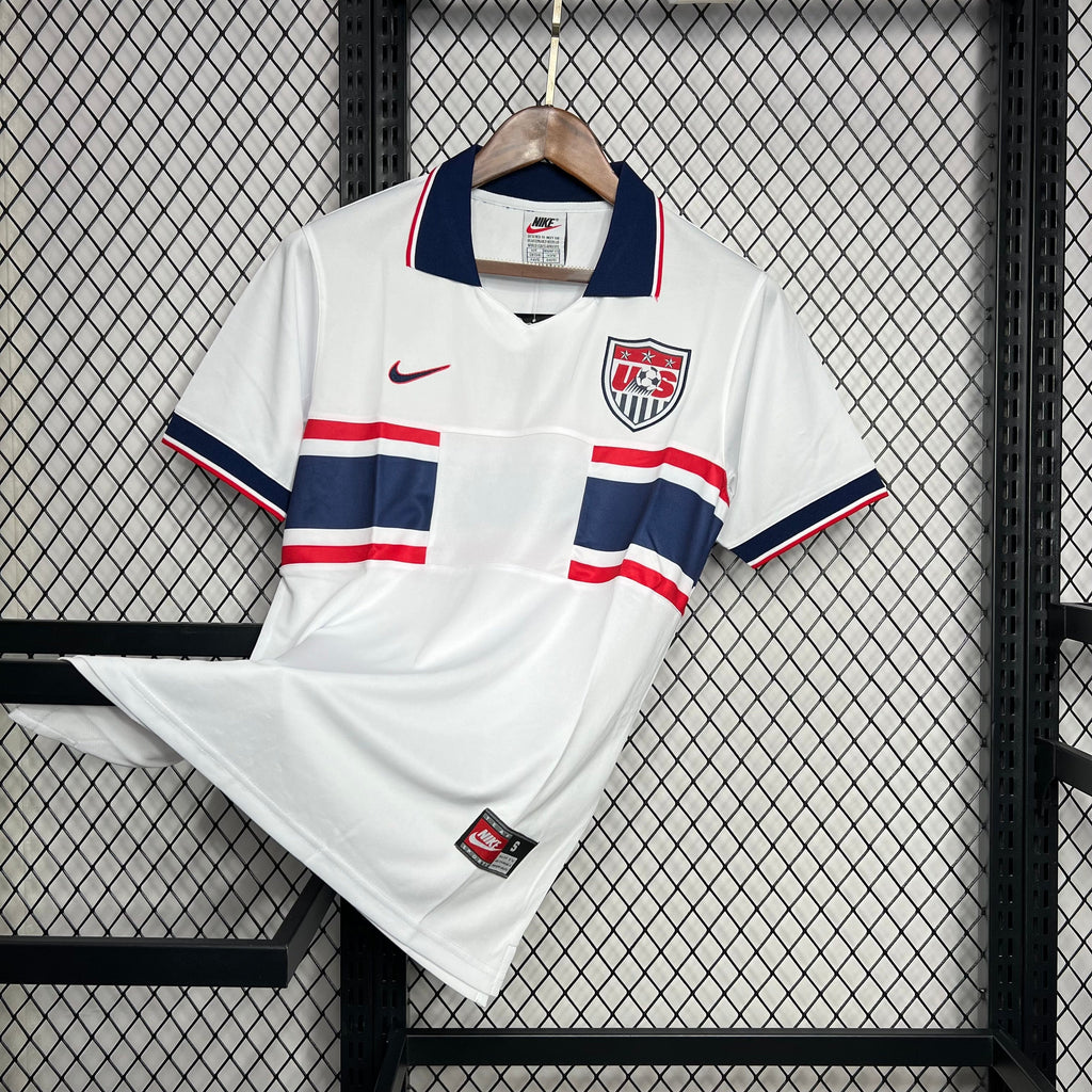 Camisa Estados Unidos Home 1995 - Versão Retro