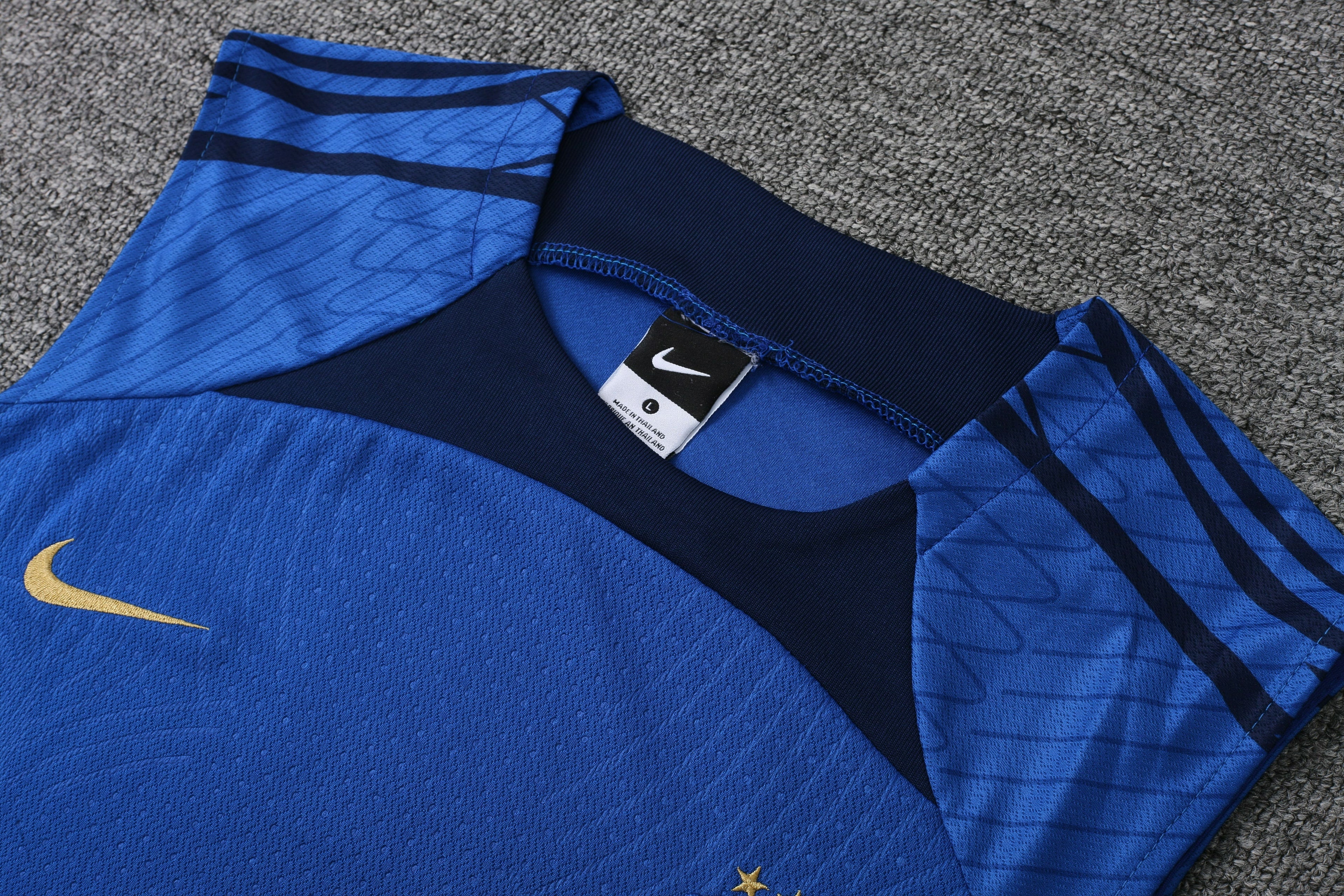 Kit Treino Regata França 23/24 - Azul