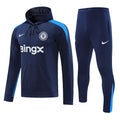 Conjunto Moleton+Calça Chelsea 24/25