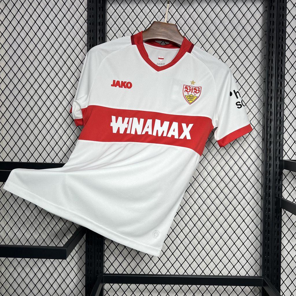 Camisa Stuttgarts Home 24/25 - Torcedor Masculina