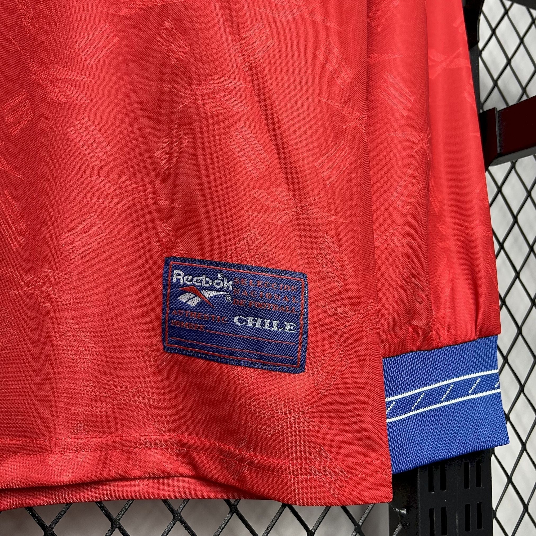 Camisa Chile Titular 1998 - Versão Retro Manga Comprida