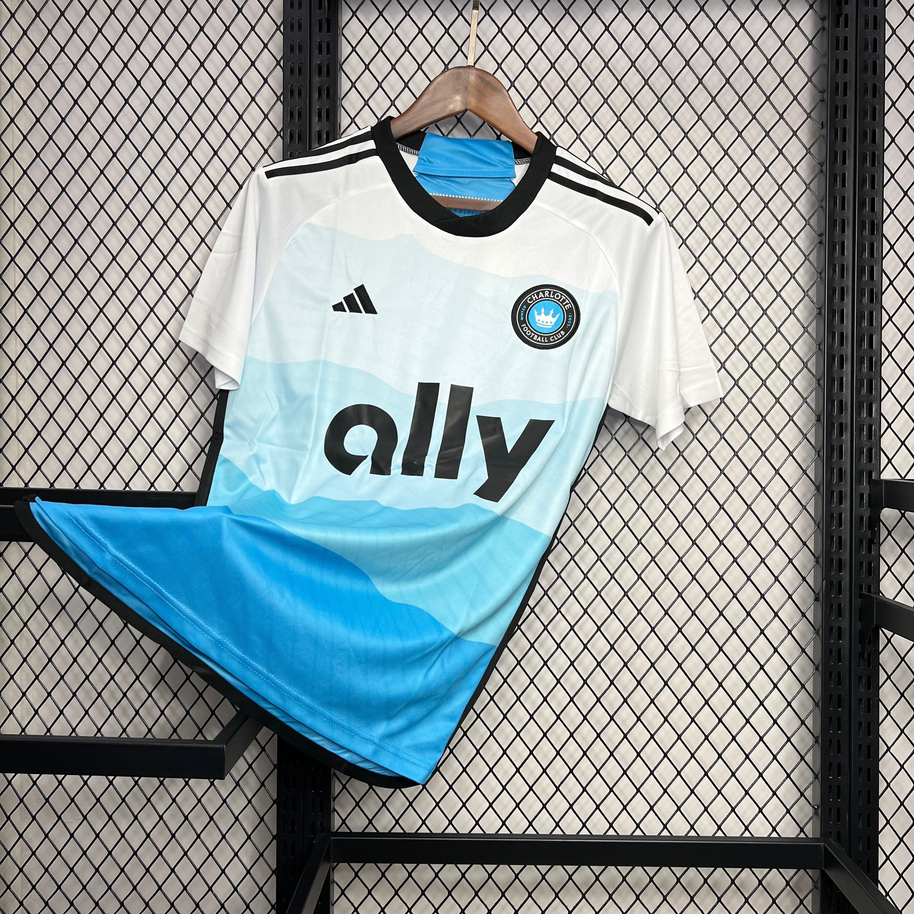 Camisa Charlotte Home 24/25 - Adidas Torcedor Masculina