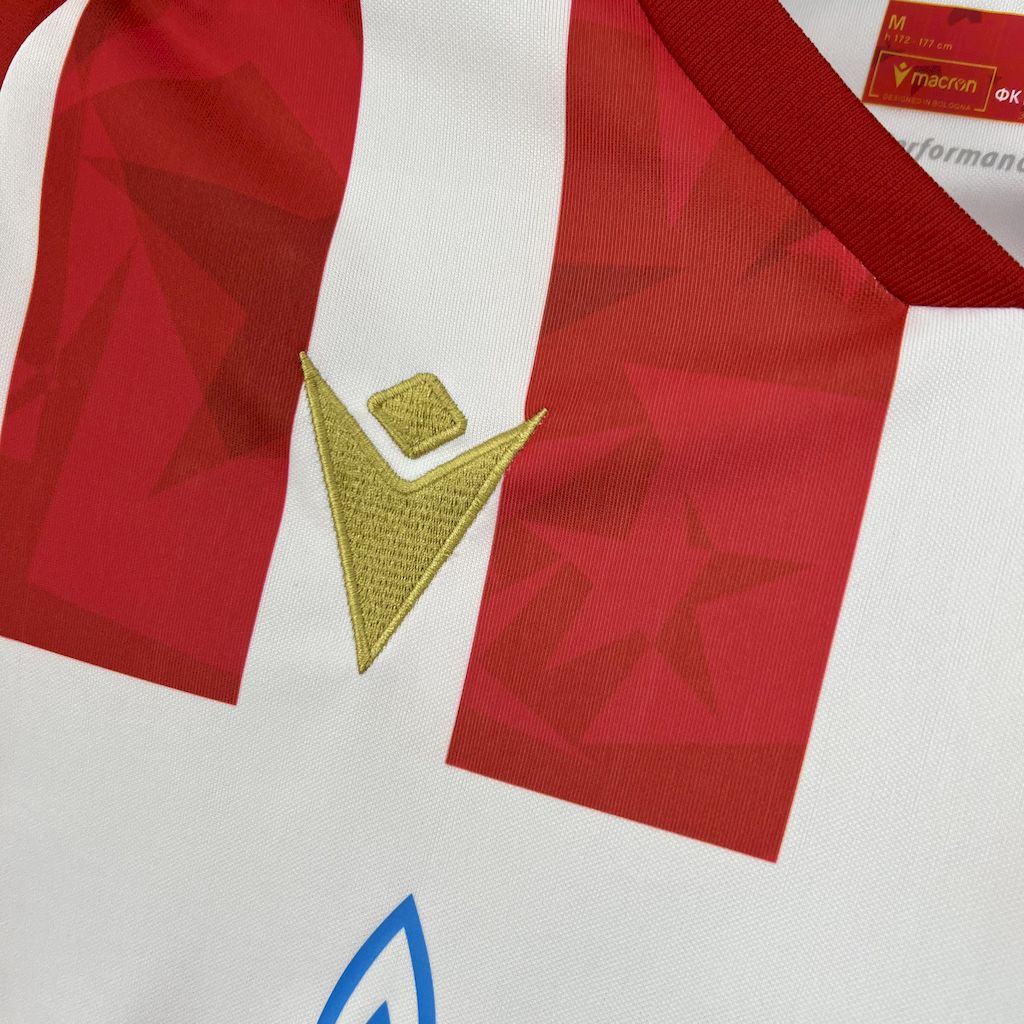 Camisa Estrela Vermelha Home 24/25 - Torcedor Masculina