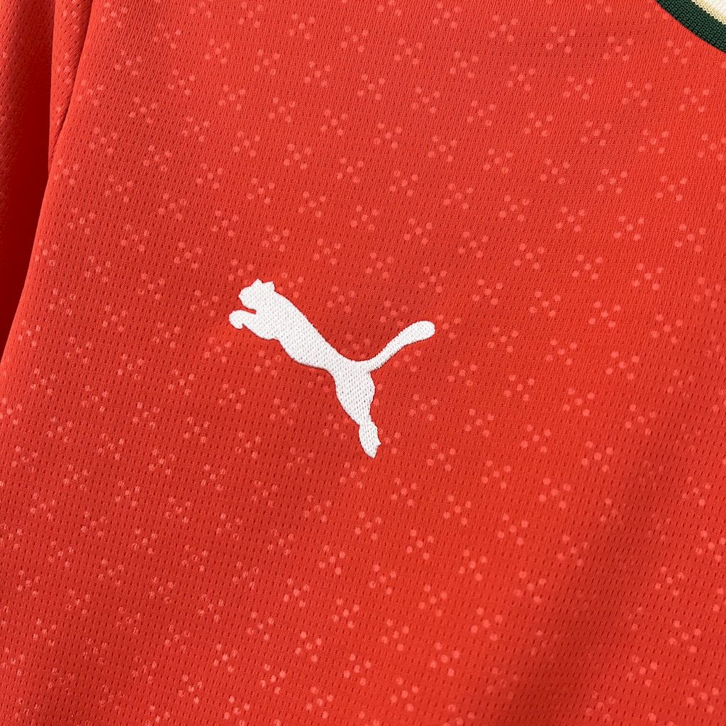 Camisa Portugal Home Manga Longa 25/26 - Torcedor Masculina