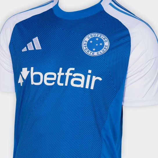 Camisa Cruzeiro Home 25/26 - Torcedor Masculina-(PRÉ-VENDA)