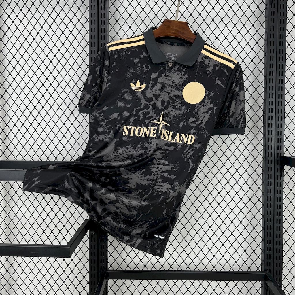 Camisa Ajax Stone Island 25/26 - Torcedor Masculina